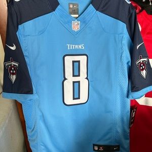 Men’s TITANS JERSEY blue Med